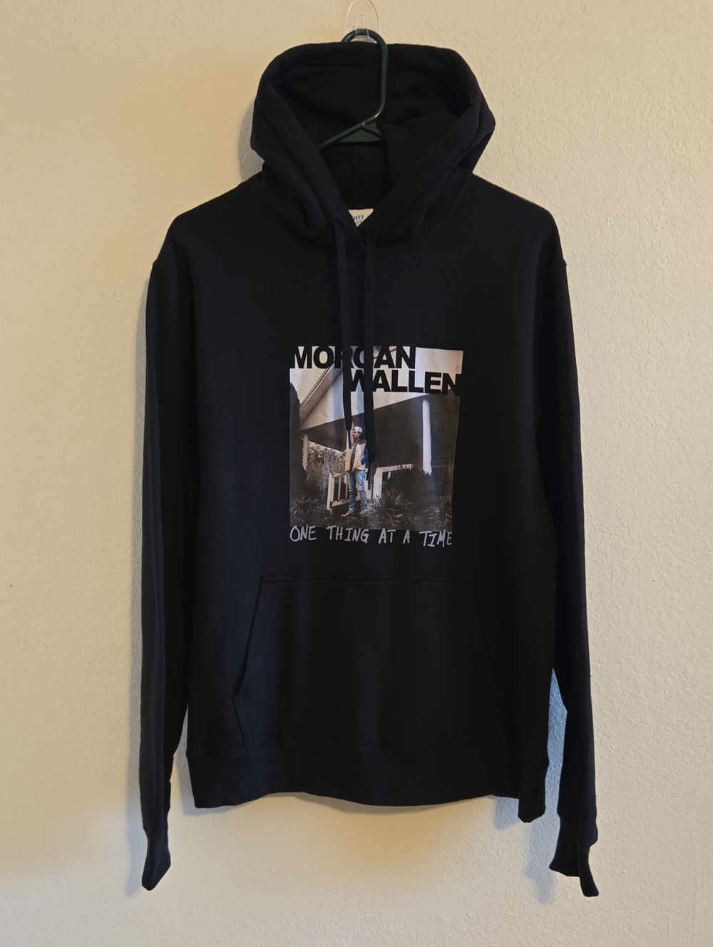 Morgan Wallen Black Graphic Pullover Hoodie - Medium